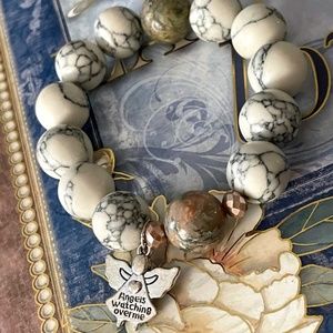 Handcrafted Gemstone Stretch Bracelet